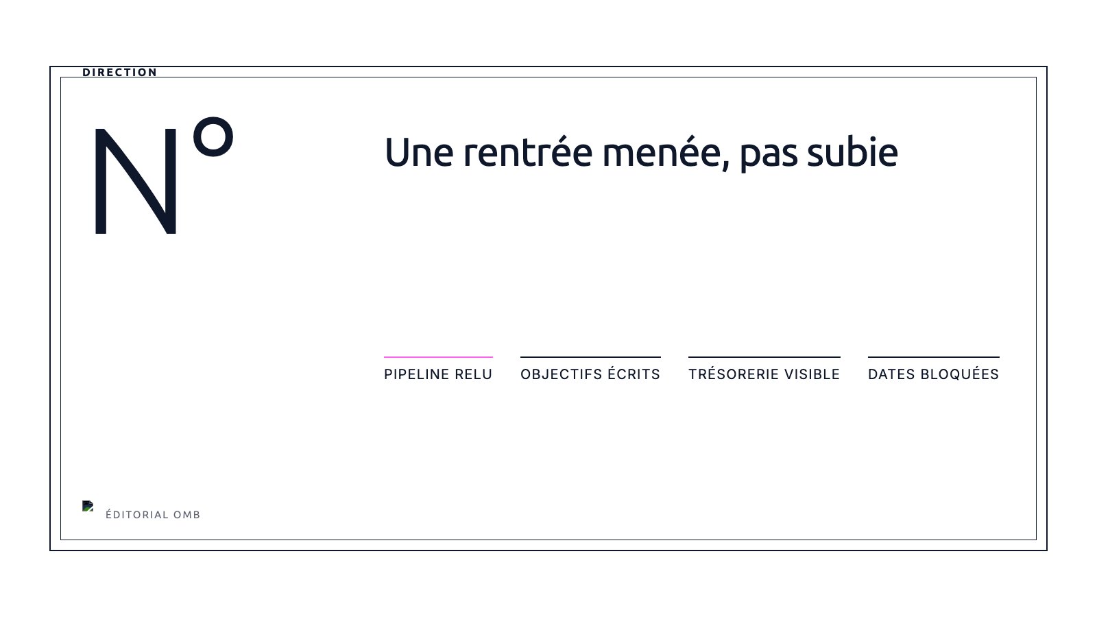 Douze choses à avoir prêtes avant la rentrée de septembre